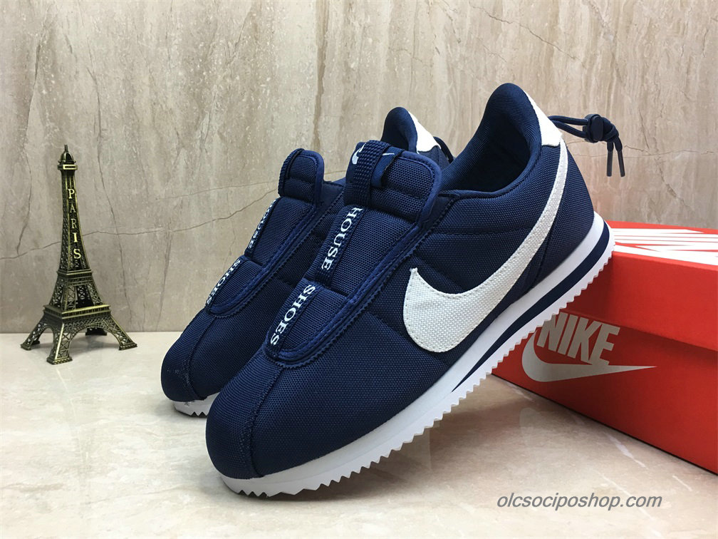 Férfi Kendrick Lamar X Nike Cortez Kenny IV Sötétkék/Fehér Cipők (AV2950-005)